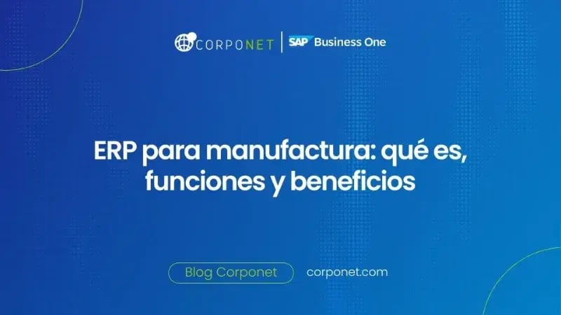 ERP de manufactura